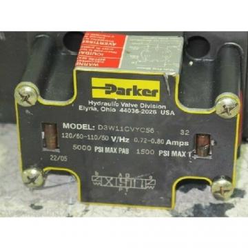 PARKER D3W11CVYC56 HYDRAULIC DIRECTIONAL CONTROL VALVE (NEW NO BOX)